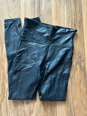SPANX Black High-Waist Sculpting Leggings